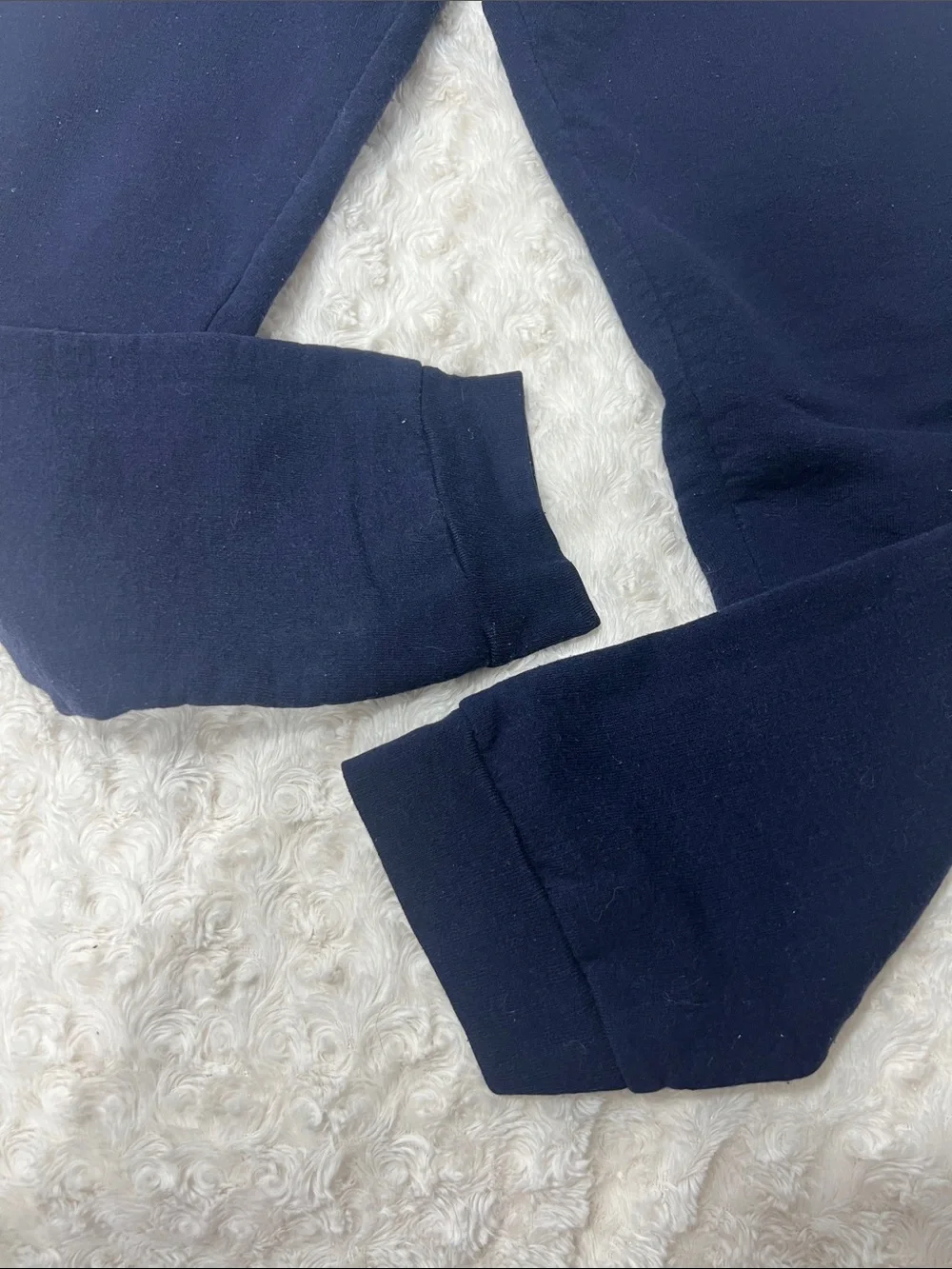 Kids Hanes Navy Blue Jogger Pants